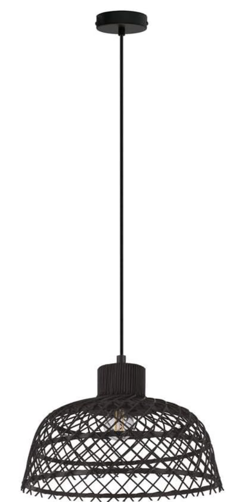 Luminaria decorativa colgante para una lampara base E27