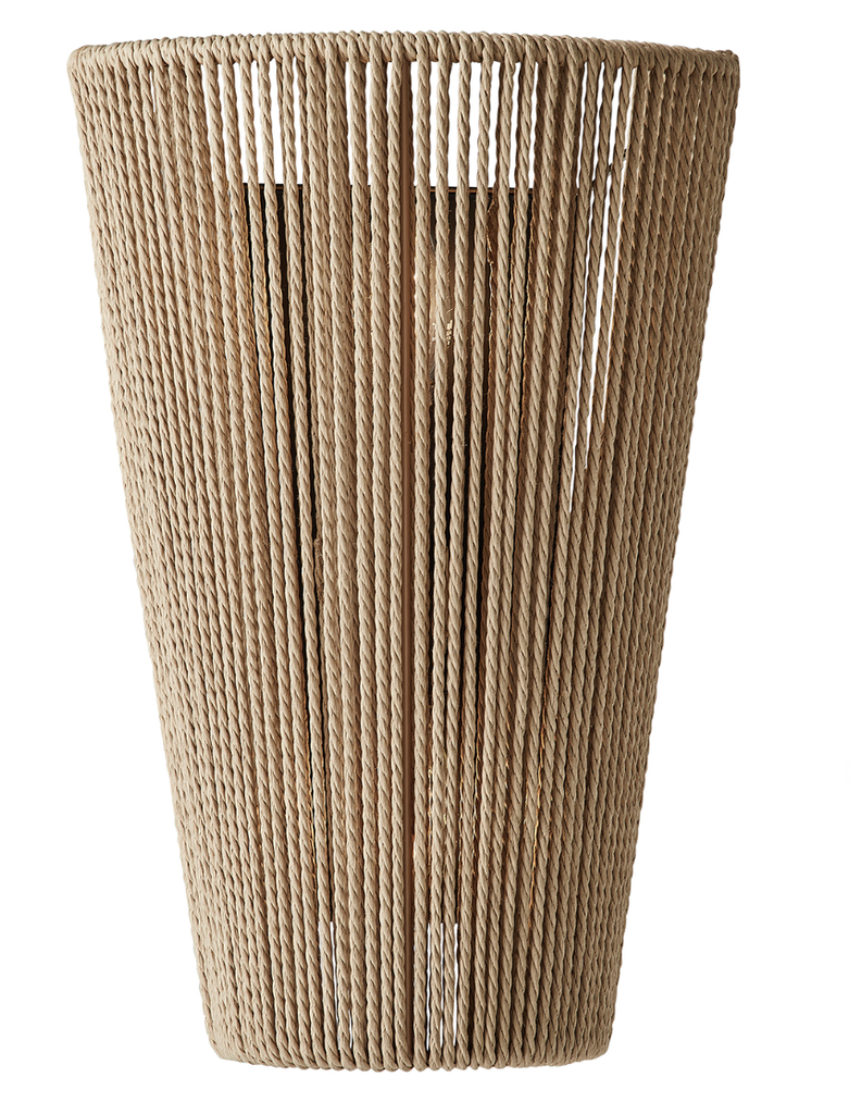 Luminaria decorativa tipo aplique para 2 lamparas base E12