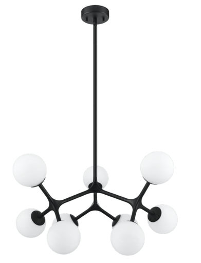[204031A] Luminaria colgante para 9 lamparas base G9