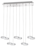 [39012A] Luminaria decorativa colgante de LED integrado 42 W, 4000 K, 4800 lm. Dimeable. Dry Location