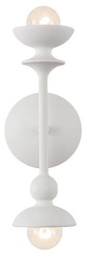 [WV328209AW] Luminaria decorativa tipo aplique 11" para dos lampara base E12